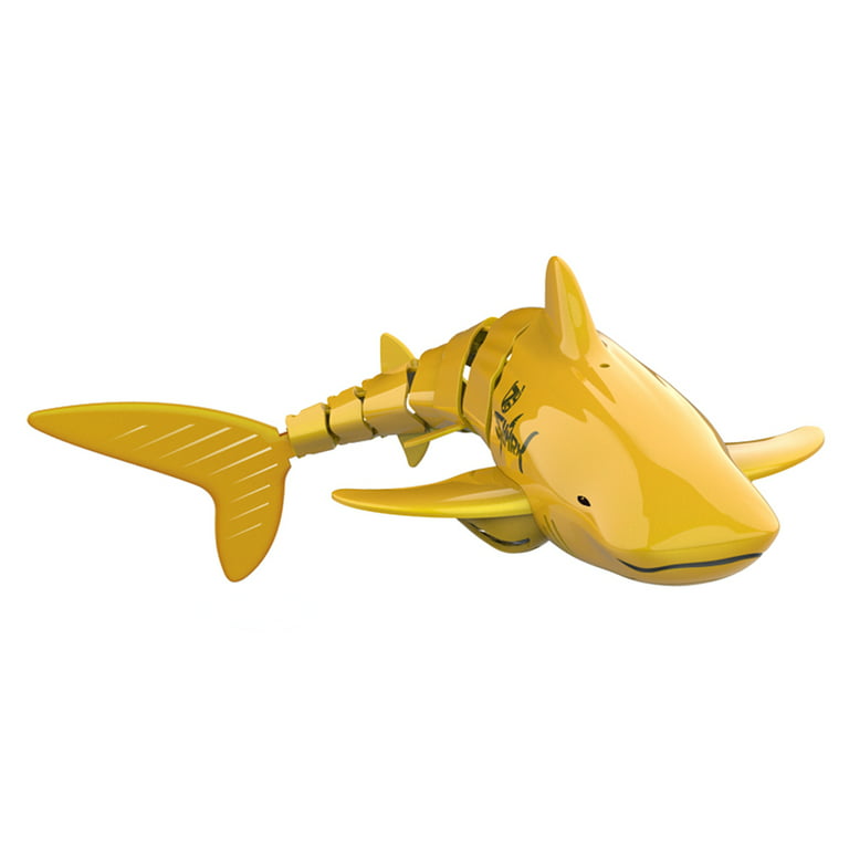 Swimming Golden Shark Toy with 2.4G Remote Control, Underwater Velocity  Electric Fish Tool 