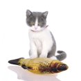 thumbnail image 1 of CNKOO Pet Cat Kitten Chewing Cat Toys Stuffed Fish Mint Pet Interactive Cat Gift, 1 of 5