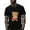 Black, variant on Cute Tiger Men's T Shirts Tiger Holding Love T-Shirt for Men Crew Neck Tees Cotton Tops, Black, 3XL