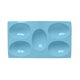 thumbnail image 2 of Molde de silicona para chocolate con forma de huevo de Pascua | Molde para hacer bolas de hielo, jabón y pasteles | Bandeja para hornear flexible antiadherente, 2 of 5