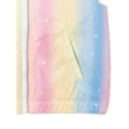 thumbnail image 2 of Wonder Nation Baby and Toddler Girl Lightweight Windbreaker Jacket, Sizes 12M-5T, 2 of 3