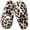 Beige Leopard, variant on Women's Cozy Memory Foam Slip on Slippers Fluffy Lined House Shoes with Anti-Slip Indoor Outdoor, Leopard,7-8 US