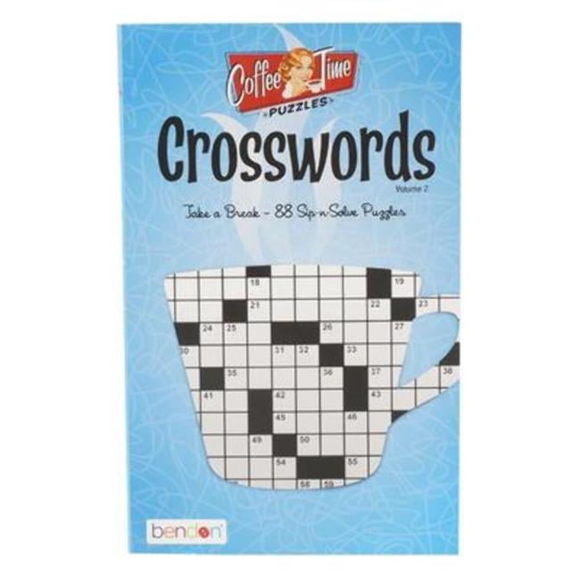 Coffee Time Crosswords Puzzles Set of 3 Volumes (1, 2, 3)