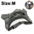 thumbnail image 2 of Arnés para perros sin tirones reflectante ajustable con 2 ganchos de remolque de metal y manija de entrenamiento suave MFZFUKR CPB-US-ZMR13-8, 2 of 5
