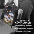 thumbnail image 6 of Halloween Glowing Mushroom Lunch Bag Insulated Thermal Box with Shoulder Strap & Handle for Work and Picnic, 6 of 6