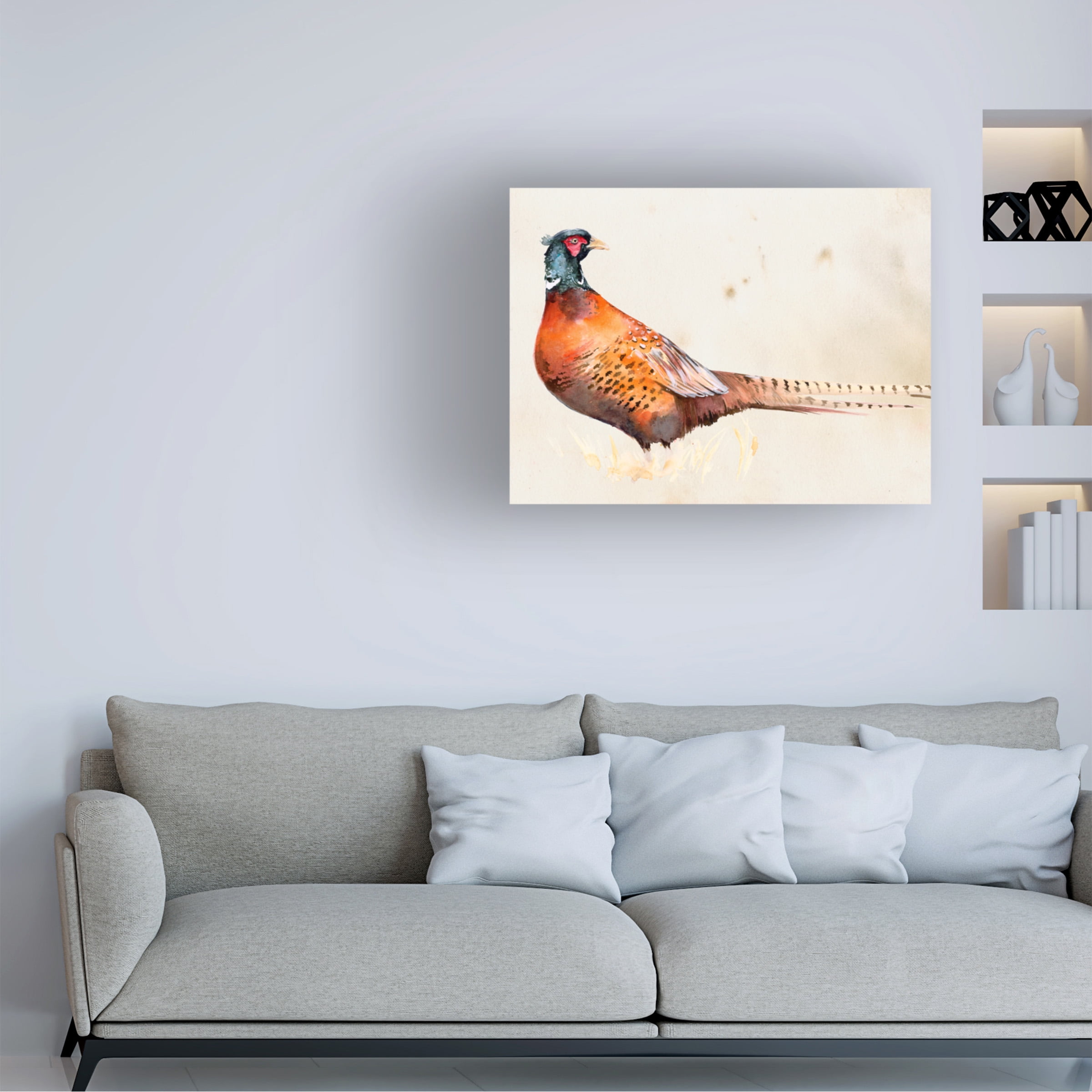 Jennifer Paxton Parker 'Pheasantry II' Canvas Art