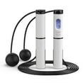 thumbnail image 4 of Cuerda para saltar electrónica suave y ponderado cuerda para saltar textura fina grabación de calorías rotación de 360 ​​grados inteligente para exteriores ANGGREK Otros, 4 of 8