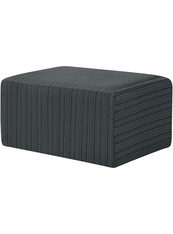 Ottoman Covers in Slipcovers