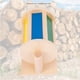 thumbnail image 3 of Los juguetes de tambor desarrollan la habilidad Cognición del color Espejo y campana Montessori Tambor textil de Juguetes de Baoblaze Tambor Textil, 3 of 8