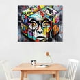 thumbnail image 2 of COMIO  Banksy Canvas Wall-Art for Bedroom - Street Graffiti Wall Art Abstract Painting Pop Art Wall Decor Modern Home Office Decor, 2 of 4