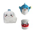 thumbnail image 1 of Lankybox Plush Toys Milky Shark Tree Barrel Stuffed Kid Game Figure Pl, 1 of 1
