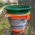 thumbnail image 3 of 10L ASR Outdoor Silicone Collapsible Container Gold Panning Bucket, 3 of 11