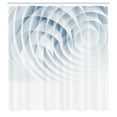 thumbnail image 3 of Ambesonne Geometric Shower Curtain, Futuristic Digital, 69"Wx84"L, Pale Blue, 3 of 5