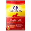 Wellness Complete Health Natural Dry Senior Dog Food, Chicken & Barley, 15-Pound Bag