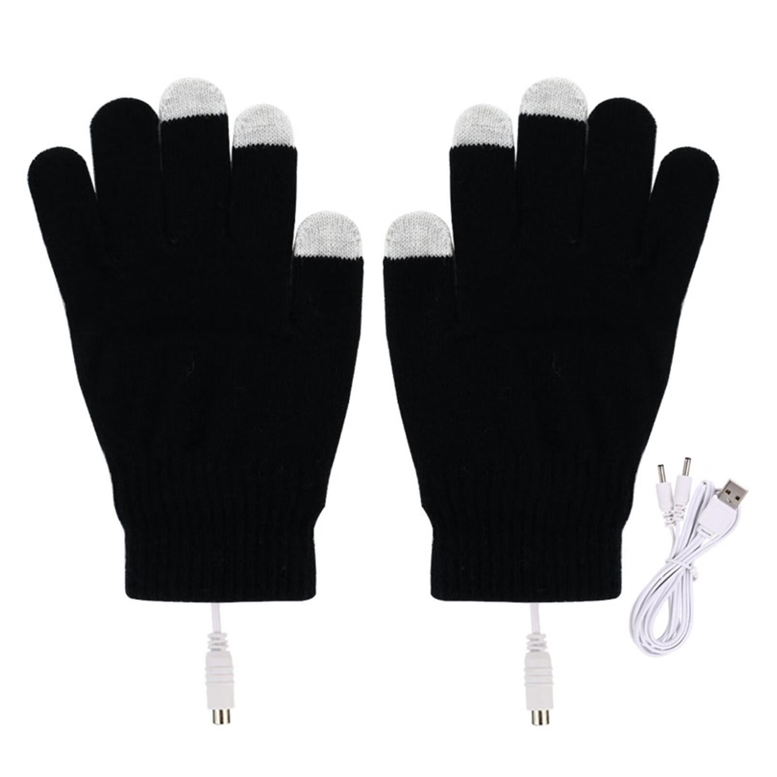 Megawheels USB Heated Gloves Warm Laptop Gloves Winter USB Charging