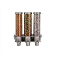 thumbnail image 1 of Rosseto EZ525 Three Container Ice Cream Topping Candy Wall Mount Dispenser - 1.3 Gallon Each, 1 of 1