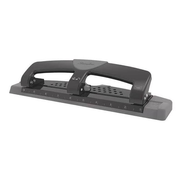 Swingline SmartTouch 3-Hole Punch, Low Force, 12 Sheets