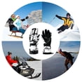 thumbnail image 6 of WZCPCV Ski Gloves Waterproof Ski Gloves for men Women,Touchscreen Gloves,Thermal Gloves White Warm Winter Gloves,Professional Ski Gear,White L, 6 of 7