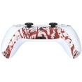 thumbnail image 3 of eXtremeRate Blood Patterned Trim Shell Replacement Cover w/Accent Rings for ps5 Controller, 3 of 10