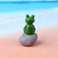 thumbnail image 2 of Tortuga Oruga Rana Escultura Micro Paisaje Maceta Estatua (B) JShteea  Libre de BPA, 2 of 9
