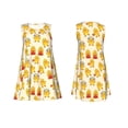 thumbnail image 7 of Logiee Cute Chicken Print Summer Dresses for Women,Beach Sleeveless Flowy Pocket Tshirt Tank Sundresses,Women's Sleeveless Dress, 7 of 7