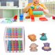 thumbnail image 3 of Baby Color Shape Sorter Toys Set Baby Sensory Bin Toy Reconocimiento Apilable Animal Picture Baby Sensory Toys Juguete para 3 años + Niños Niñas Educación ANGGREK Otros, 3 of 8
