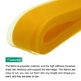 thumbnail image 4 of Uxcell 50 Yards Stiff Horsehair Braid 1.57" Wide Polyester Boning Sewing Wedding Dress Dance Dark Yellow, 4 of 6