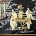 thumbnail image 3 of Oriental Furniture Coffee Table with Shelf, 3 of 3