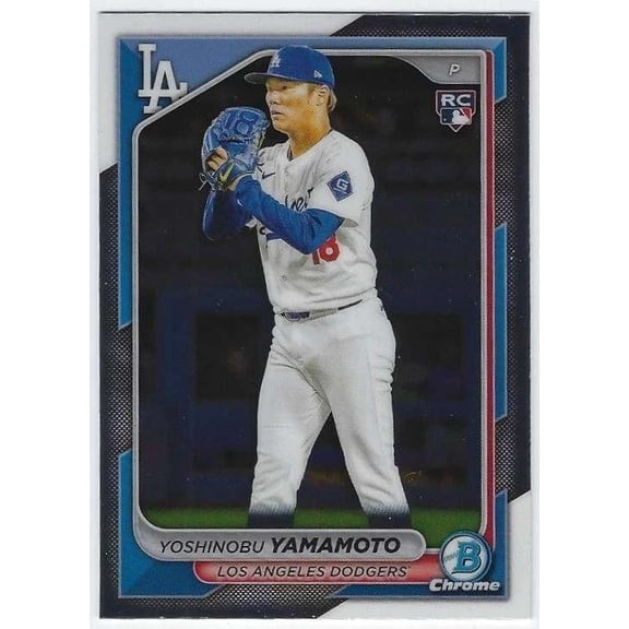 MLB 2024 Bowman Chrome  Yoshinobu Yamamoto #73 [Rookie]