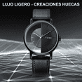 thumbnail image 3 of Reloj De Cuarzo Casual De Negocios De Moda Para Hombres Negro, 3 of 5