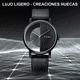 thumbnail image 3 of Reloj De Cuarzo Casual De Negocios De Moda Para Hombres Negro, 3 of 5
