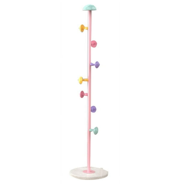 Perchero de Pie 7 Ganchos de Metal Colgador de Pie Extraíble para Dormitorio con área Pequeña Soporte de Carga Fuerte Tubo de Acero Grueso Soporte Estable ANGGREK Otros