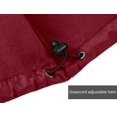 thumbnail image 5 of Little Donkey Andy Women's Insulated Hiking Jacket, Thermal Running Hybrid Jacket Dark Red Size XL, 5 of 6
