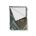 thumbnail image 2 of Geometric Soft Flannel Fleece Throw Blanket, Hand Drawn Rhombus Motifs in Retro Colors with Tie Dye Effect Art Inspiration, Cozy Plush for Indoor and Outdoor Use, 70" x 90", Multicolor, by Ambesonne, 2 of 5