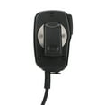 thumbnail image 1 of Mic Speaker, Two Way  Mic Speaker ABS Clear Sound 360 Rotatable Clip Black  for Hiking, 1 of 8