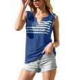 thumbnail image 4 of LAZYCHILD American Flag Tank Tops for Women 4th of July Shirts Patriotic Tee Shirt, 4 of 6