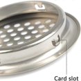 thumbnail image 4 of 20pcs 53mm Stainless Steel Ventilation Grille Round Mesh Breathable, 4 of 5