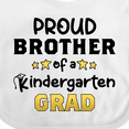 thumbnail image 4 of Inktastic Proud Brother of a Kindergarten Grad Boys Baby Bib, 4 of 4