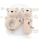 thumbnail image 4 of Juguetes para bebés Animales Sonajero Coctelera Suave agarre de la mano Muñecas Infantil Sensorial Educación temprana Regalo de ducha relajante Niños Niñas Tipo 2 2 piezas Jumpingount FN000718-02, 4 of 7