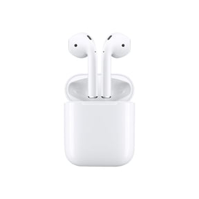 Restored Apple AirPods Bluetooth True Wireless Earbuds with Charging Case, White, VIPRB-MMEF2AM/A (Refurbished)