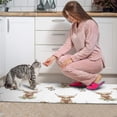 thumbnail image 3 of Highland Cow and Hat Print Anti Fatigue Kitchen Rugs Set Of 2, Non Slip Washable Decorative Floor Mats for Kitchen Sink Laundry, 17"x30" and 17"x47", 3 of 6