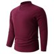 thumbnail image 3 of pstuiky Camisas casuales de manga larga para hombre, Suéter informal y cálido de color sólido con cuello redondo y manga larga para hombre, con base de terciopelo alemán. s, 3 of 5