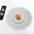 thumbnail image 3 of Homerr Cup Mat Table Placemat Cup Mat Waterproof Washable Lotus Leaf Eco friendly Non slip PVC Dining Table Mat Pad Household Supplies, 3 of 6