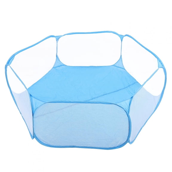 Playpen Pink Small Pet Playpen, Pet Folding Fence, For Outdoor Blue
