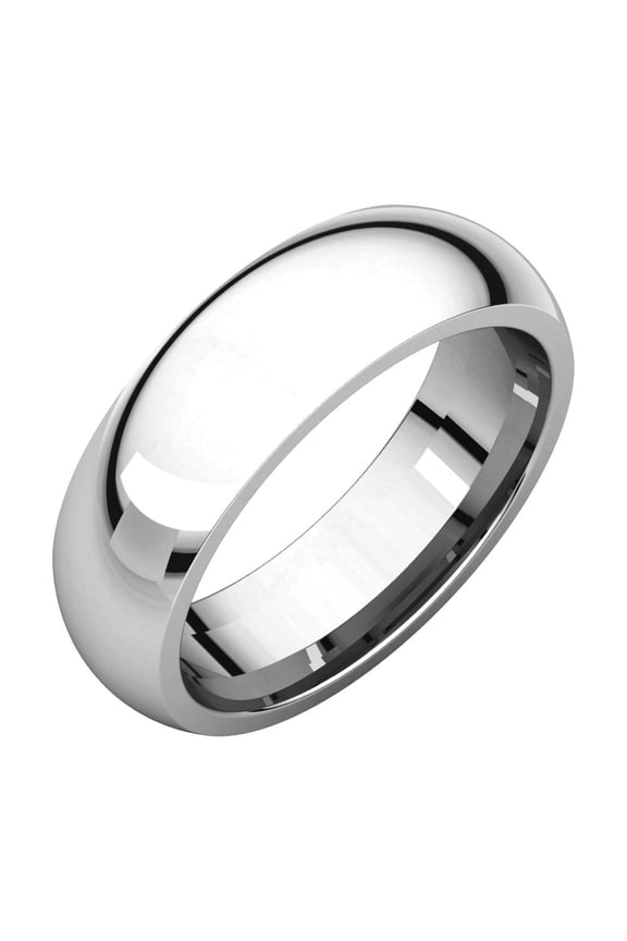 Continuum 925 Stamped Sterling Silver 6mm Comfort Fit Wedding Ring Band Size 11