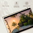 thumbnail image 6 of Elephant Stock Window To Serene Beach Wall Art - Beach Canvas Canvas - 39" x 26", 6 of 8