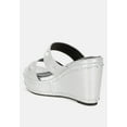 thumbnail image 3 of Iki Diki Rhinestone  Diamante Wedge Sandals, 3 of 11