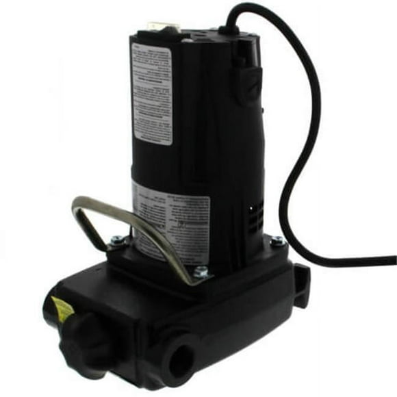 Zoeller 314-0002 0.5 HP 115V Model 314 High Capacity Water Mover Portable Non-Submersible Utility Pump with 20 ft. Cord