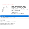 thumbnail image 2 of Engine Camshaft Position Sensor Connector - Compatible with 2000 - 2002 Ford E-450 Econoline Super Duty 2001, 2 of 2