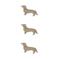 thumbnail image 1 of Transemion Wood Dinner Plate With Dachshund Stylish And Functional Tableware Multipurpose burlywood 3Set, 1 of 6